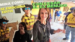 Mira Como Edith Se Emociona Bailando Con El Ex Menudo César [upl. by Anima]