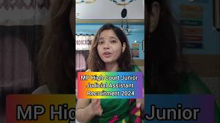 MPHC Junior Judicial Assistant JJA Recruitment 2024 [upl. by Atiraj]