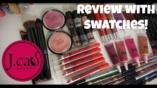 Brand Review JCat Beauty 26 per product for HIGH QUALITY Makeup Jen Luvs Reviews [upl. by Melinde]