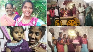 ஜஸ்விதா Birthday Celebration  Gramathu Ponnu Saranya [upl. by Renferd]