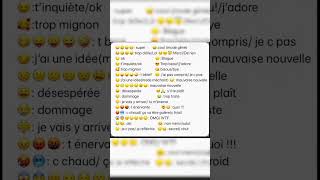 Emoji signification😄😭😭😚😗🙃short met ton emoji préf dans les commentaires 😌😊emoji [upl. by Airitac]