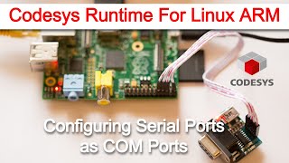 Codesys Raspberry PI Configure Serial Ports and COM Ports for Modbus RTU Communication [upl. by Aldarcie]