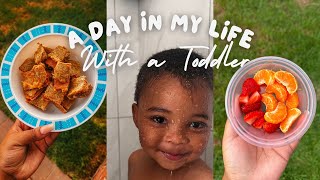 VLOGMAS Day 1 Realistic Day With A Toddler  What My Baby Eats In A Day [upl. by Laufer]