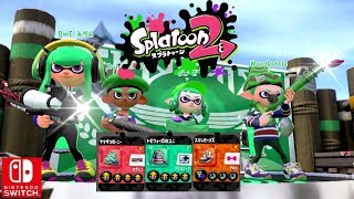 Nintendo Splatoon 2 Bamboozler 14 Mk I Main Power Up Rainmaker Gameplay Ranking Switch [upl. by Enitnemelc]