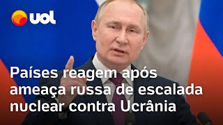 Ameaça nuclear da Rússia Ucrânia com mísseis dos EUA abre uma nova fase na guerra diz chanceler [upl. by Costin]