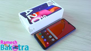 Samsung Galaxy A20s Unboxing and Full Review [upl. by Parnas]