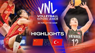 🇨🇳 CHN vs 🇹🇷 TUR  Highlights Final  Womens VNL 2023 [upl. by Mundy]