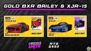 Asphalt Unite  GOLD BXR Bailey amp Jaguar XJR15  RTG 682 [upl. by Aserehtairam]