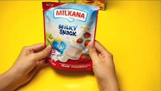 Milkana Milky Snack  Heart Shape [upl. by Notnilk]