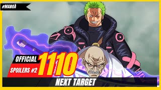 ONE PIECE 1110 SECOND OFFICIAL SPOILER  NEXT TARGET [upl. by Ariella694]