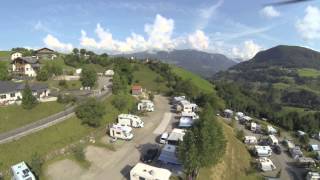 Camping Seiser Alm Dji F450 GoPro Hero 3 BE Video 2 [upl. by Ennovahc898]