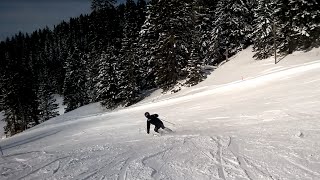 Zan Jean Bregar  Krvavec Skiing [upl. by Gnep]