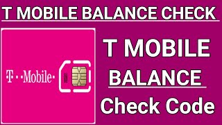 How do I check my TMobile balance  tmobile balance check number [upl. by Edieh972]