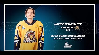 Xavier Bourgault  Espoirs du Repêchage LNH 2021  2021 NHL Draft Prospects [upl. by Yecaw]