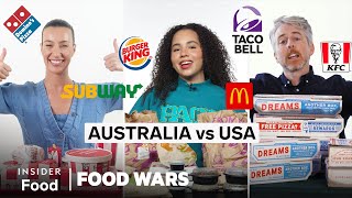 US vs Australia Food Wars Season 1 Marathon  Food Wars  Insider Food [upl. by Neeroc481]