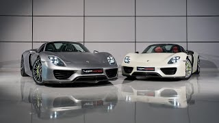 Weissach Package VS Standard Porsche 918 Spyder [upl. by Goldfarb]