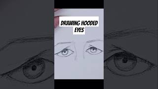 Hooded Eyes  Drawing drawing shorts [upl. by Redep]