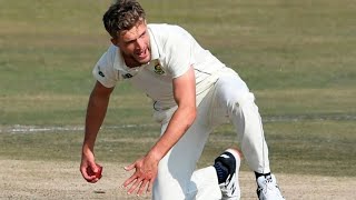 wiaan mulder bowling video south africa 2023 [upl. by Jacey283]