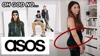 TESTING UNISEX CLOTHING ASOS COLLUSION HONEST TRY ON HAUL  REVIEW [upl. by Kinnon]