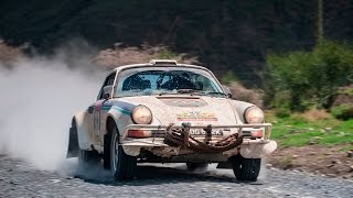 Tuthill Porsche on the East African Safari Classic Rally FULL MOVIE [upl. by Ahsinod764]