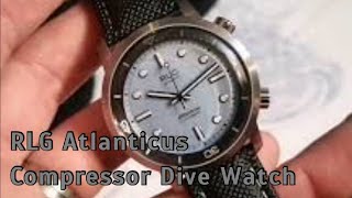 RLG Atlanticus Compressor style dive watch [upl. by Gunner]