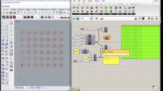 09  Grasshopper for Rhino  Dynamic Patterns using Repeat Data [upl. by Glyn63]