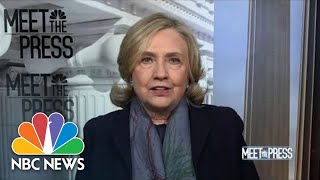 Full Hillary Clinton Interview ‘We Have To Double Down On The Pressure’ On Russia [upl. by Retsbew]