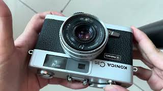 konica C35 flashmatic [upl. by Elli899]