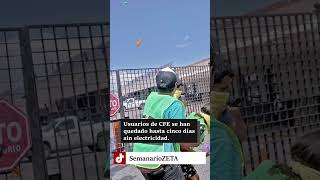 Apagones en Mexicali CFE inoperante [upl. by Anirrehs]