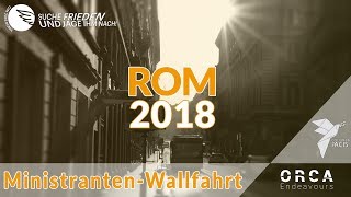 Rom2018  Emotionen der Ministrantenwallfahrt [upl. by Merv]