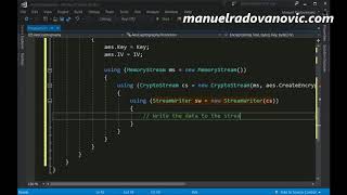 C 60 Tutorial  Advanced  52 Aes Cryptography Encrypt and Decrypt Example [upl. by Sutherland]