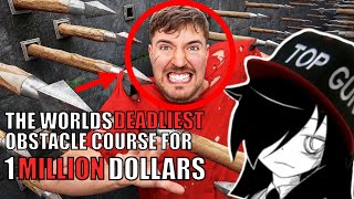 The World’s Deadliest Obstacle Course  MrBeast Reaction [upl. by Anyrak806]