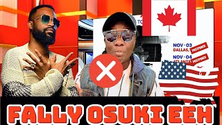 Pas de Concert Pour FALLY IPUPA Aux États Unis et Canada 2024 [upl. by Dilaw]