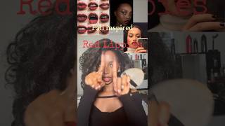 Fall inspired red lippies makeup makeupshorts falllipsticks lipcombo [upl. by Dett]