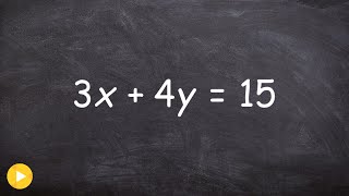 Solving an equation for y and x using two steps [upl. by Till]