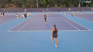 Womens Doubles 2  Saint Francis University v Siena College  6924 [upl. by Clere]