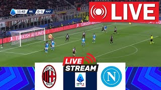 🔴LIVE AC Milan vs Napoli  Serie A 2425  Match Live Today [upl. by Cade]