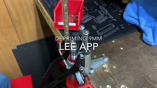 LEE APP DEPRIMING 9MM [upl. by Laundes]