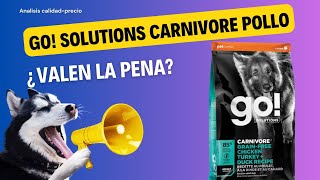 Análisis de alimento para perro Go Solutions Carnivore Pollo [upl. by Lipman]