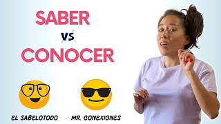 Saber vs Conocer Cómo Saber Cuál Es el Verbo Correcto [upl. by Laveen]