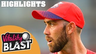 Lancashire Lightning v Notts Outlaws  Maxwell Stars In Thriller  Vitality Blast 2019  Highlights [upl. by Stortz58]