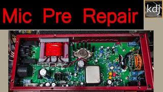 Golden Age Pre 73 Jr  Mic Preamp Repair  Broken Power Jack Replacement [upl. by Pierson]