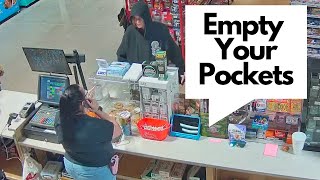 Caught on Camera Rookie Shoplifters Epic Fail at Our Gas Station [upl. by Ronen171]