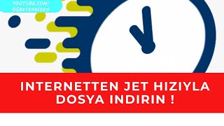 İnternetten hızlı dosya indirme yöntemi  indirme hızınızı arttırın [upl. by Ayt]