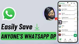 How to Save Anyones WhatsApp DP No Need to Screenshot [upl. by Amliv940]