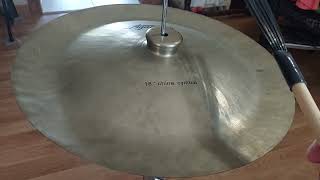 18quot Agazarian China Cymbal [upl. by Sophronia]