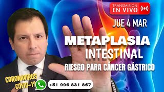 HABLANDO SOBRE EL CÁNCER GÁSTRICO METAPLASIA INTESTINAL [upl. by Zailer]