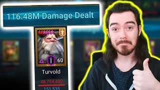 Turvold DESTROYS Brutal Hydra Rotation 6  Raid Shadow Legends [upl. by Eizus]