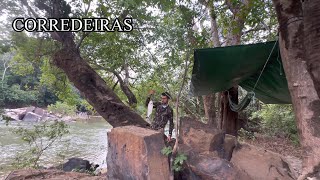 ENTREI NA FLORETA  SUBI RIO À CIMA DE CAIAQUEFIZ MATRINXÃ NO BRASEIRO [upl. by Eaner390]