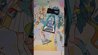 Weiss Schwarz project diva pack 13 vocaloid hatsunemiku animation collection gacha anime [upl. by Lepp]